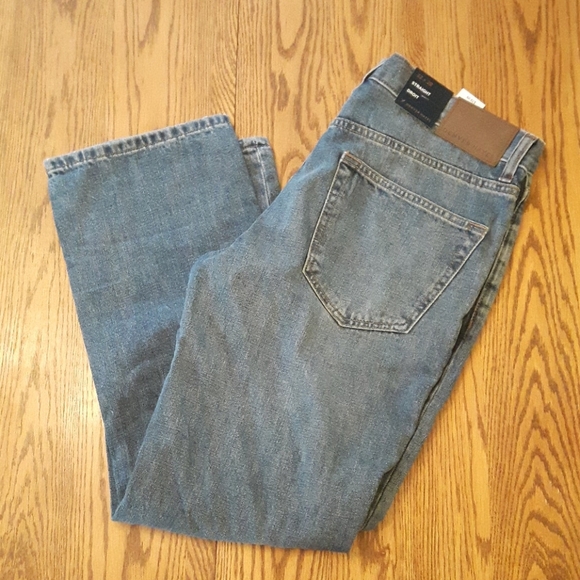 NWT size 32×28 straight fit 100% cotton jeans - Picture 2 of 13